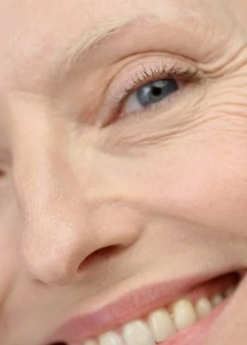 volto di una donna sorridente