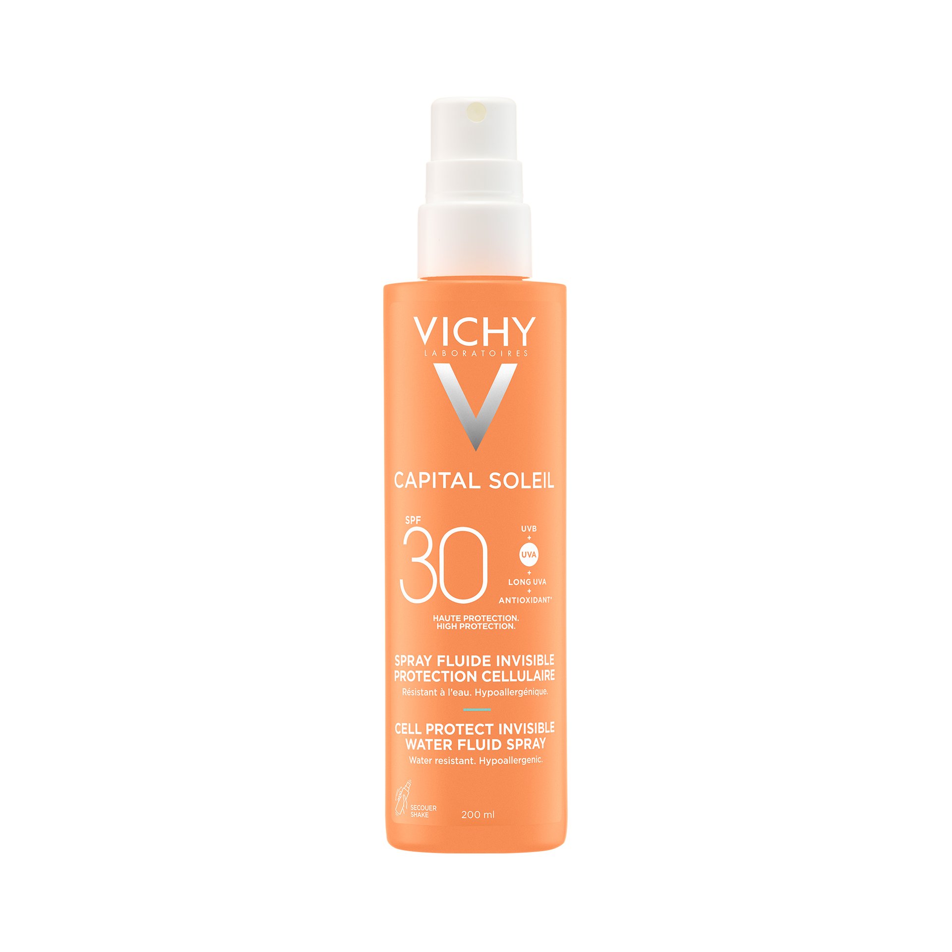 CAPITAL SOLEIL CELL PROTECT FLUIDO ULTRALEGGERO SPRAY SPF 30