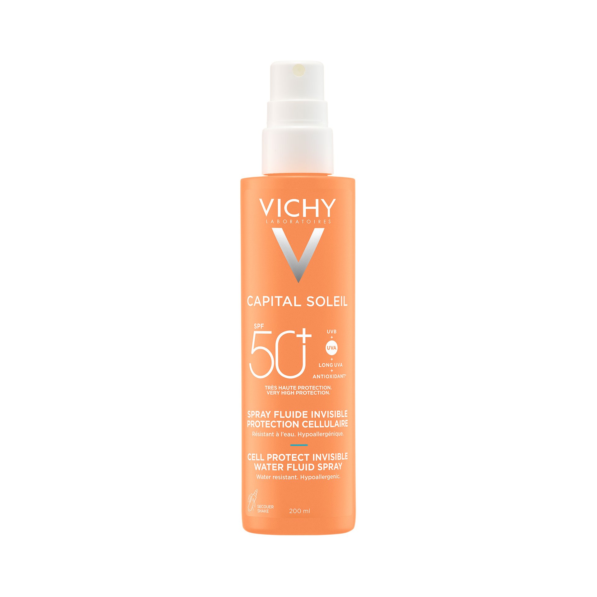 CAPITAL SOLEIL CELL PROTECT FLUIDO ULTRALEGGERO SPRAY SPF 50+
