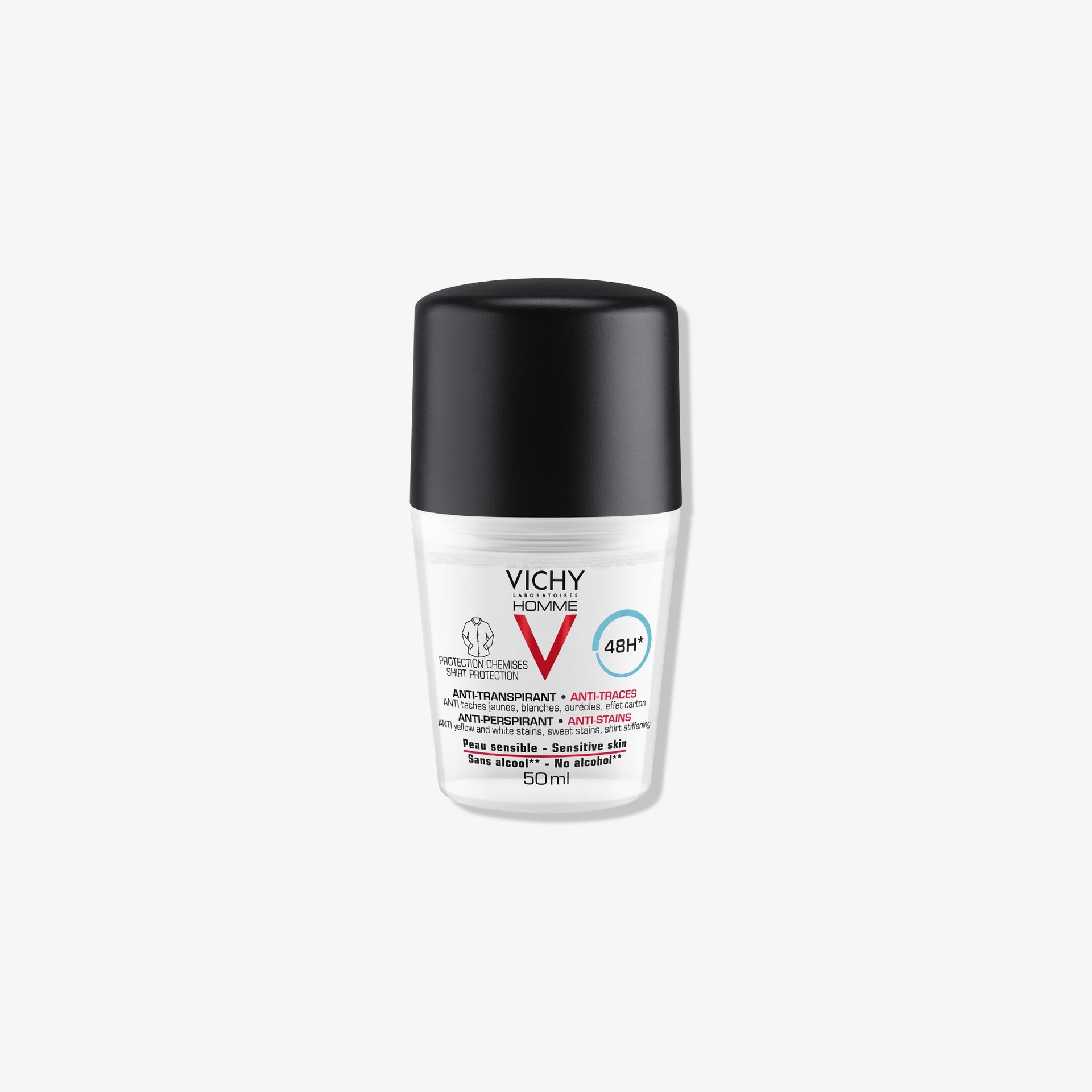 foto di packaging vichy deo men 48h anti stains