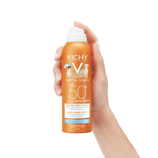 spray anti sabbia per bambini spf50 confezione 4